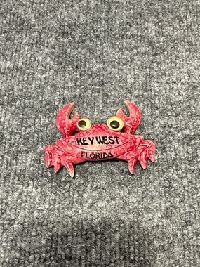 Pink Crab Key West Florida Magnet